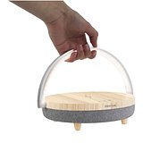 10W 4-in-1 Bluetooth®-Lautsprecher mit LED-Licht und kabelloser Ladestation - Vren