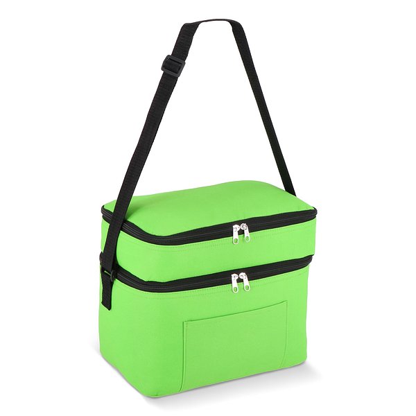 R-PET 600D Doppelfach-Kühltasche 30 x 20 x 25cm 12L Lursin