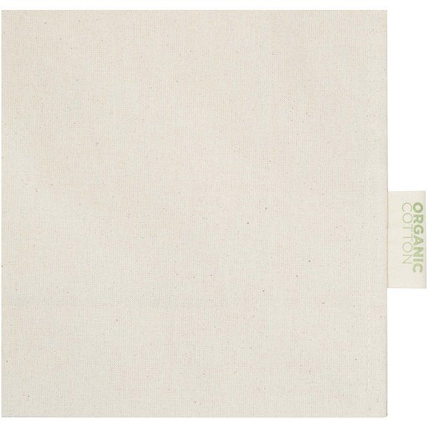 180 g/m² OCS Bio Tragetasche mit Seitenfalten 14L - Gian