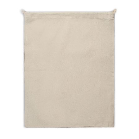 Wiederverwendbare Lebensmitteltasche OEKO-TEX® Baumwolle 40x45cm Bisten
