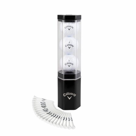 Bedruckbares Callaway 3-Ball Geschenkset mit Tees