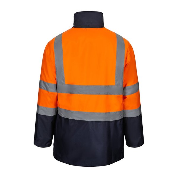 Zweifarbiger 4-in-1-Parka (180 g/m²), aus Polyester (100%) mit PU-Beschichtung Aitatri