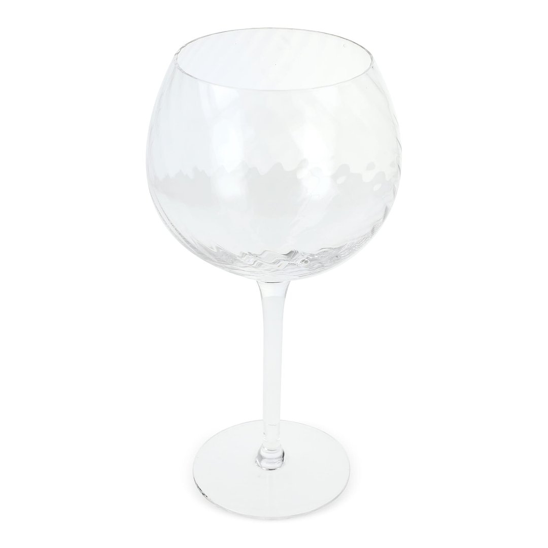 Byon Opacity 2er-Set Weingläser mit stilvollem Glasmuster 470ml Waluri