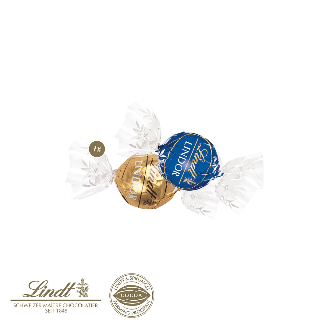 Werbewürfel mit süsser Füllung