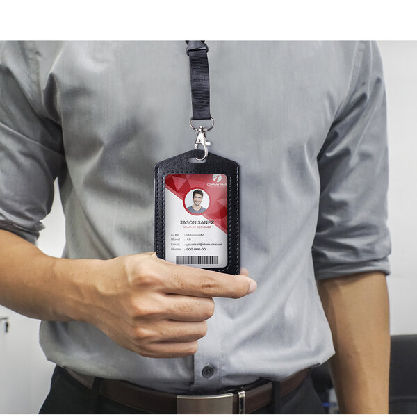 Namensschild Schlüsselband Idnit