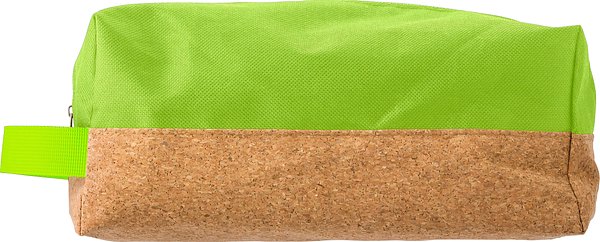 Kulturtasche aus Polyester und Kork Onnani