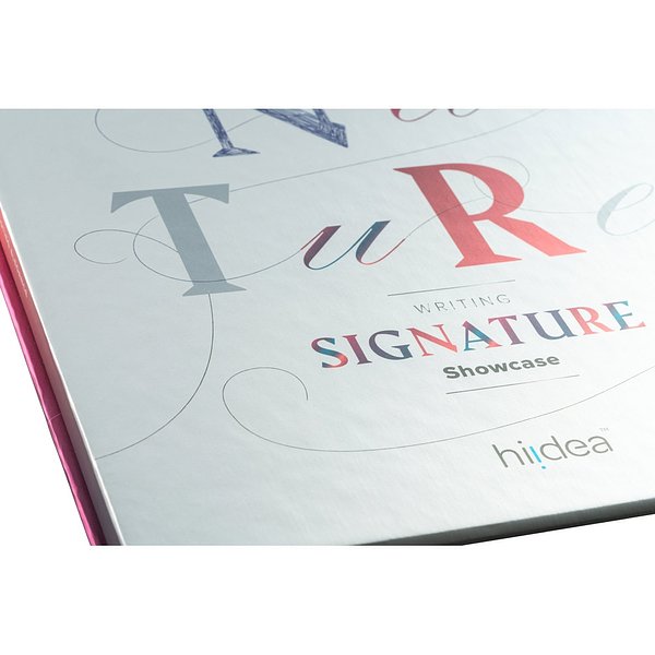 Mustermappe mit 20 Kugelschreibern "Signature" Adinatie