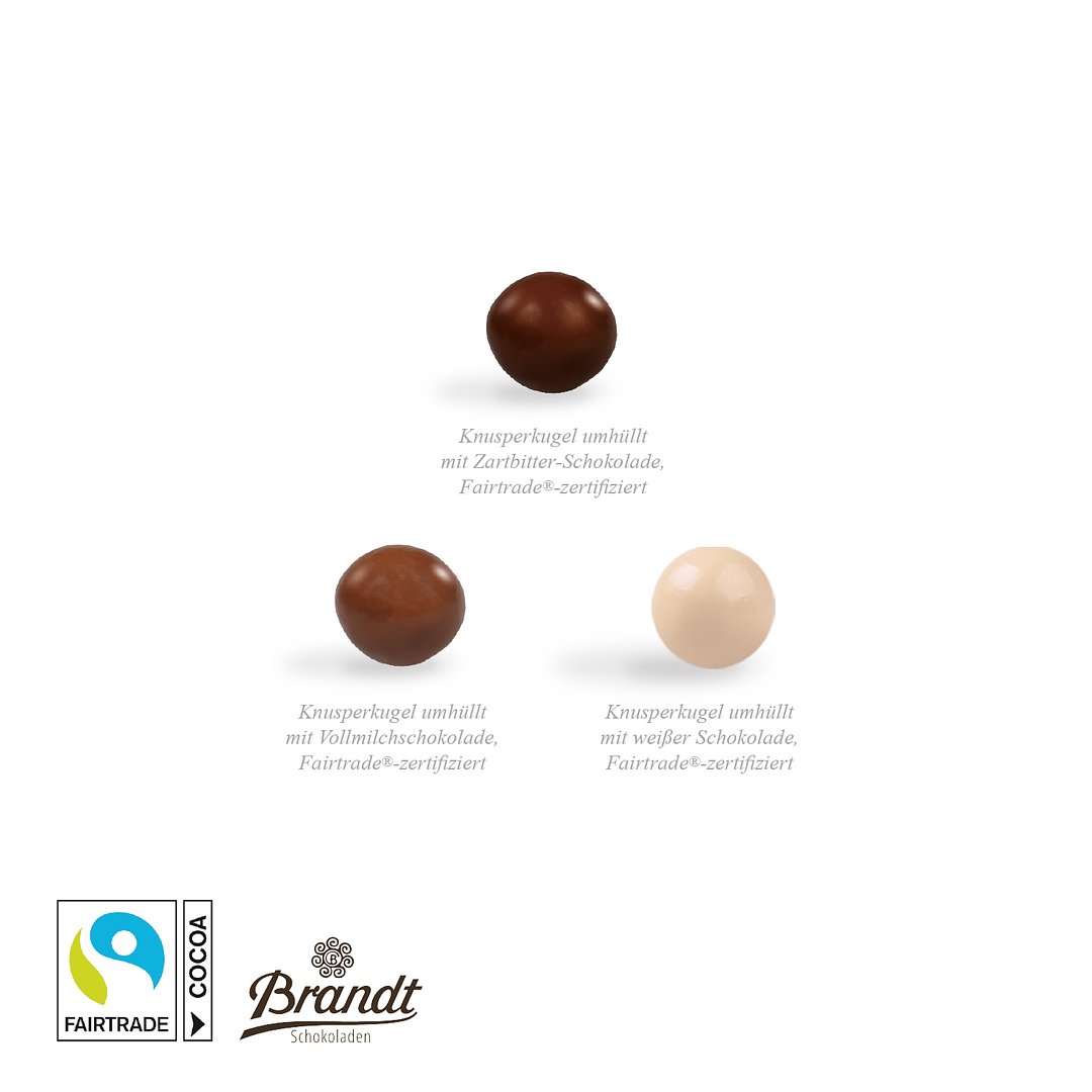 Tisch-Adventskalender mit Brandt Knusperkugeln