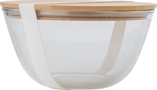 Salatschüssel aus Glas Vica