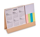 Tischkalender mit Memoblock Hannetha