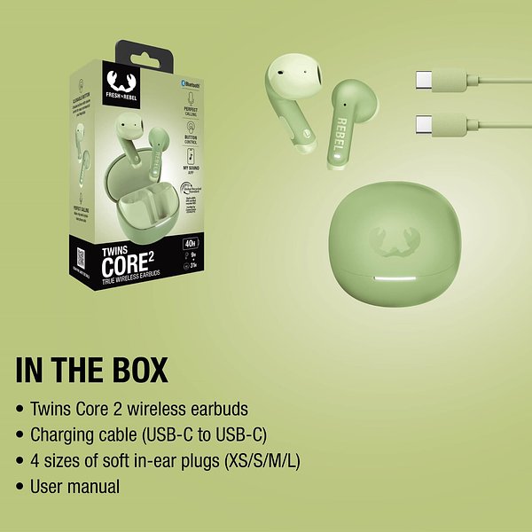 Twins Core 2 In-Ear-Kopfhörer Nettat