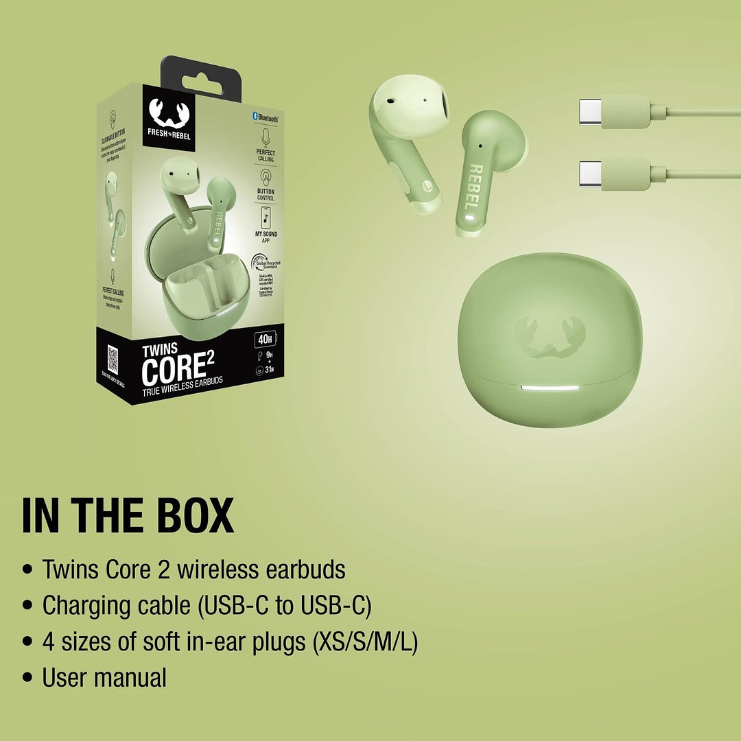 Twins Core 2 In-Ear-Kopfhörer Nettat