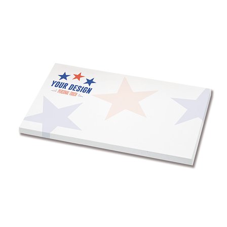 100 Blatt Haftnotizen, 125x72mm, full-colour Rainannat