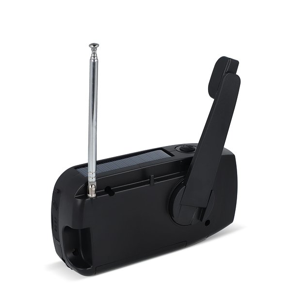 SafeSound Notfallradio mit Solar und Handaufzug Andrie