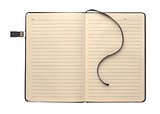 DIN A5 Notizbuch inkl. USB Luongi