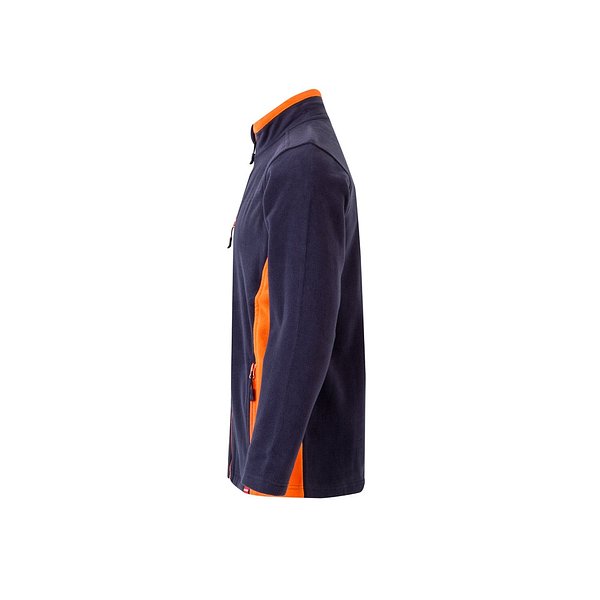 Zweifarbige Fleecejacke (220g/m²) aus Polyester (100%) Buoreni
