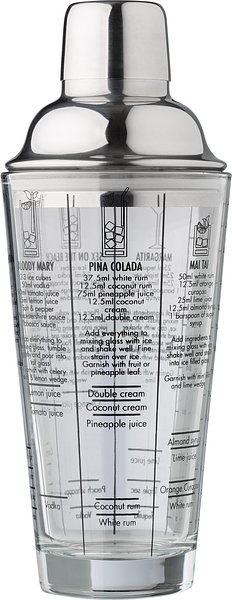 Glas-Cocktailshaker (400 ml) Mirina
