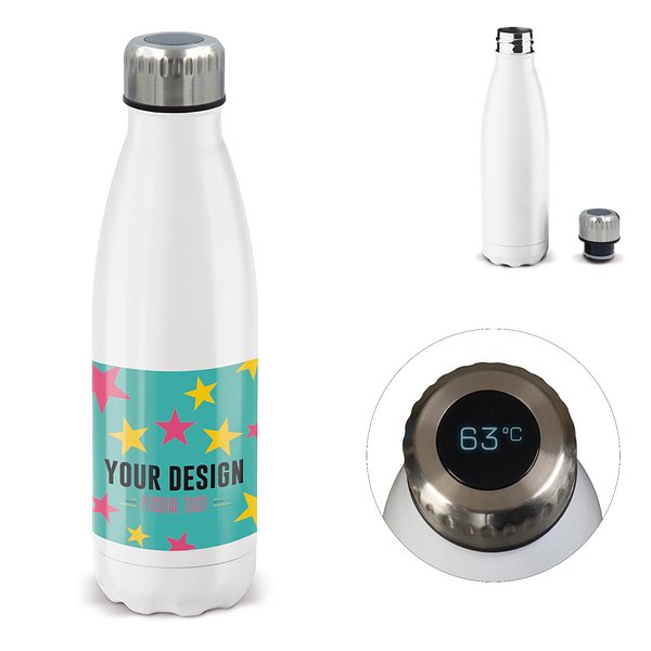 Isolierflasche Swing Subli mit Temperaturanzeige 500ml Luria