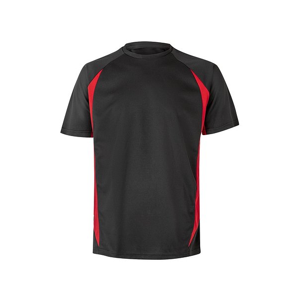 Zweifarbiges technisches T-Shirt mit Bird-Eye-Design (160 g/m²), aus Polyester (100%) Dumerix