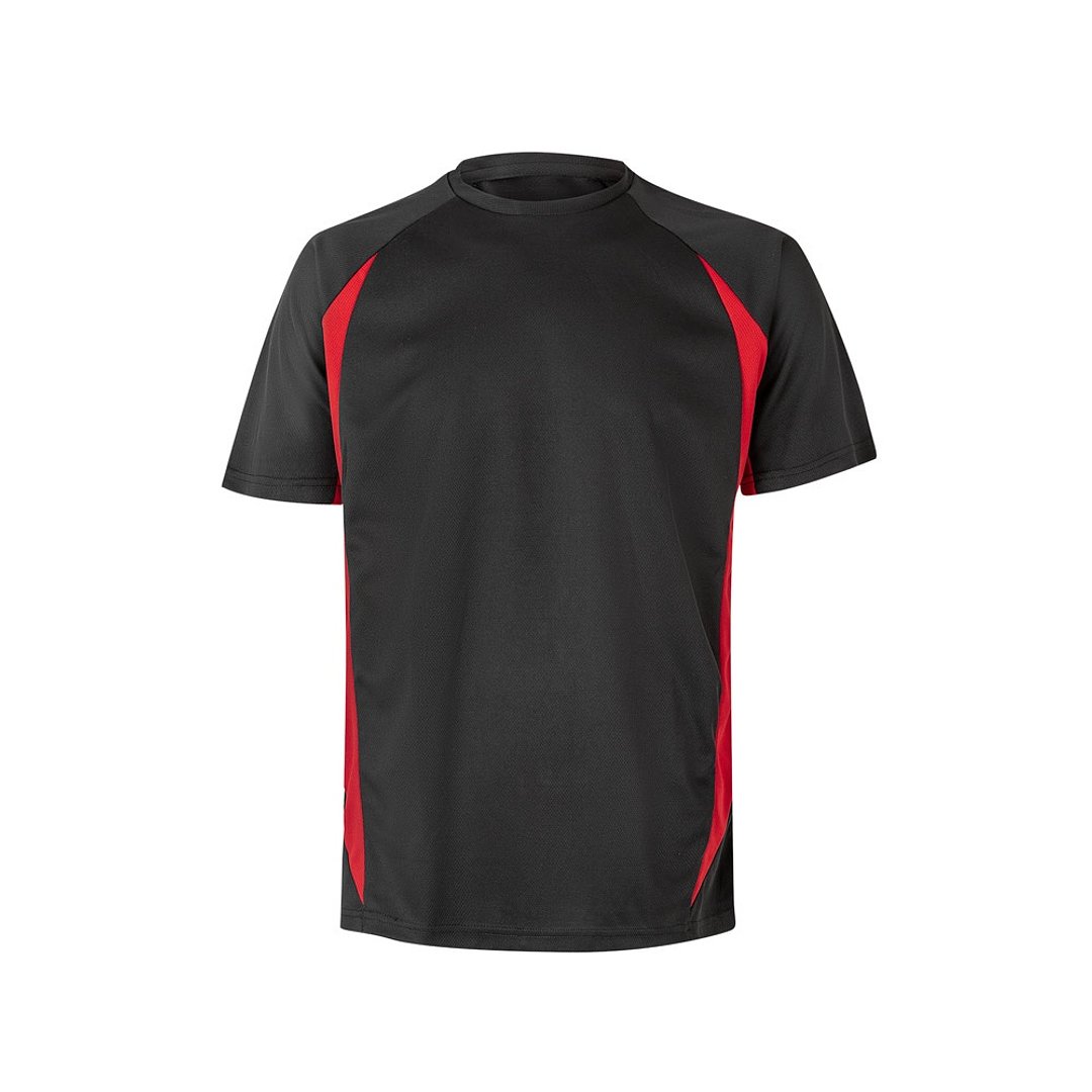 Zweifarbiges technisches T-Shirt mit Bird-Eye-Design (160 g/m²), aus Polyester (100%) Dumerix
