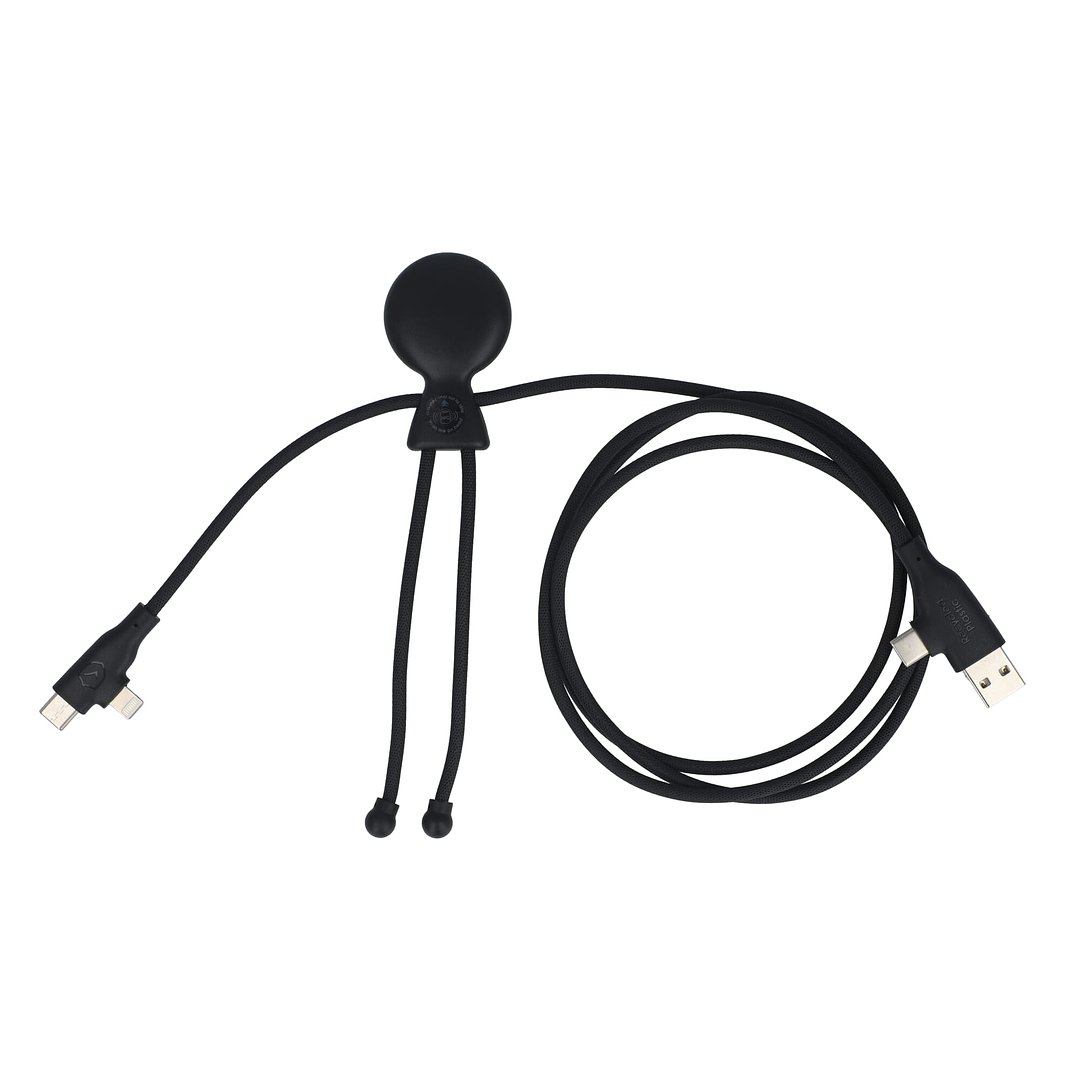 Mr. Bio Lang 60W PD Multi-Ladekabel 1.2 Meter Bendie