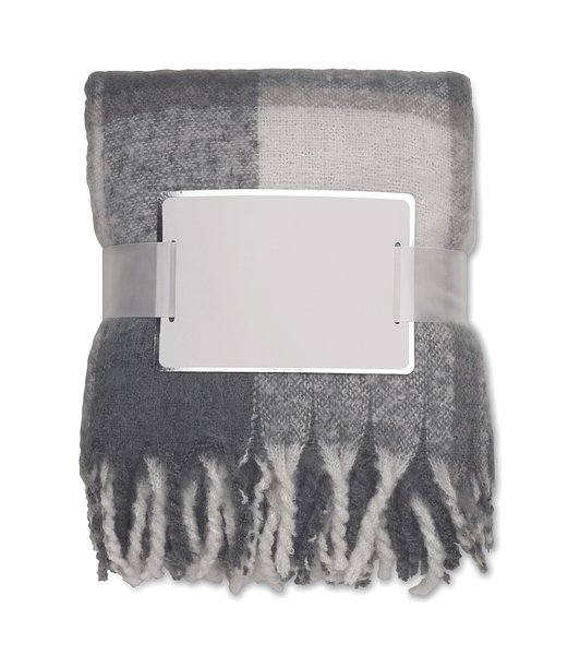 Karierte Mohair-Decke Nathli