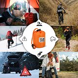 2-in-1-Thermoponcho für Outdoor Notfälle Durenas
