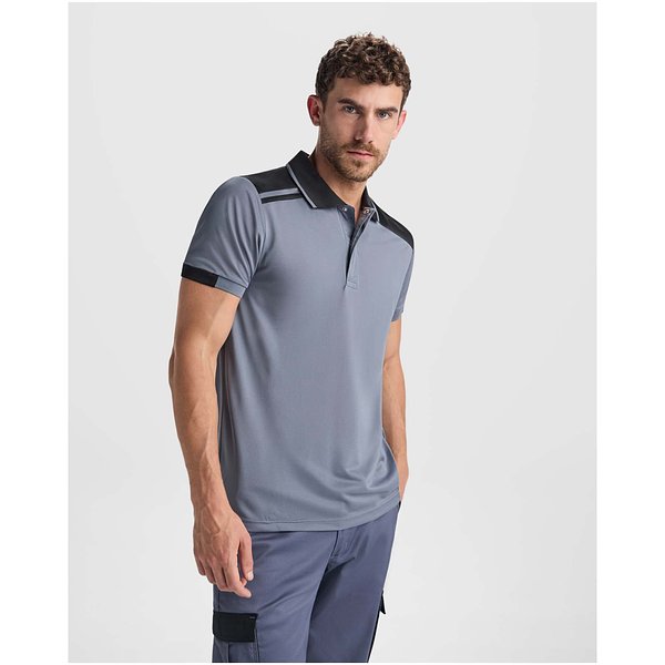 Kurzärmeliges Poloshirt mit antibakterieller Wirkung, 160 g/m2, unisex - Beas