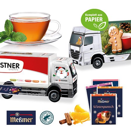 Adventskalender Messmer „Tee-LKW“