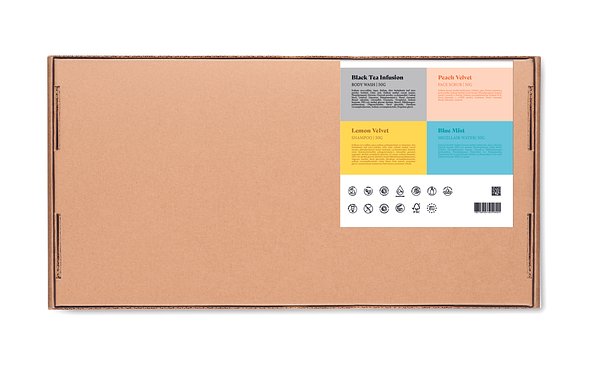 Veganes Reise-Körperpflege-Set Badan