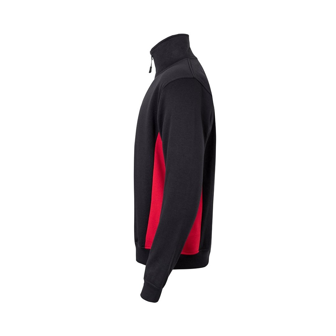 Zweifarbiges Frottee-Sweatshirt (260 g/m²), aus Polyester (65 %) und Baumwolle (35 %) Rudorscht