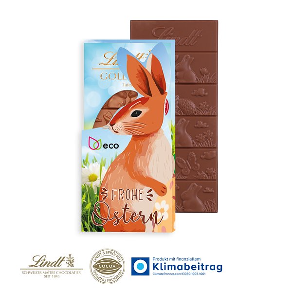 Schokoladentafel „Goldhase“, 120 g