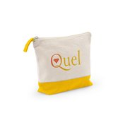 Kosmetiktasche aus 100 % Baumwolle (320 g/m²), zweifarbig Buonix