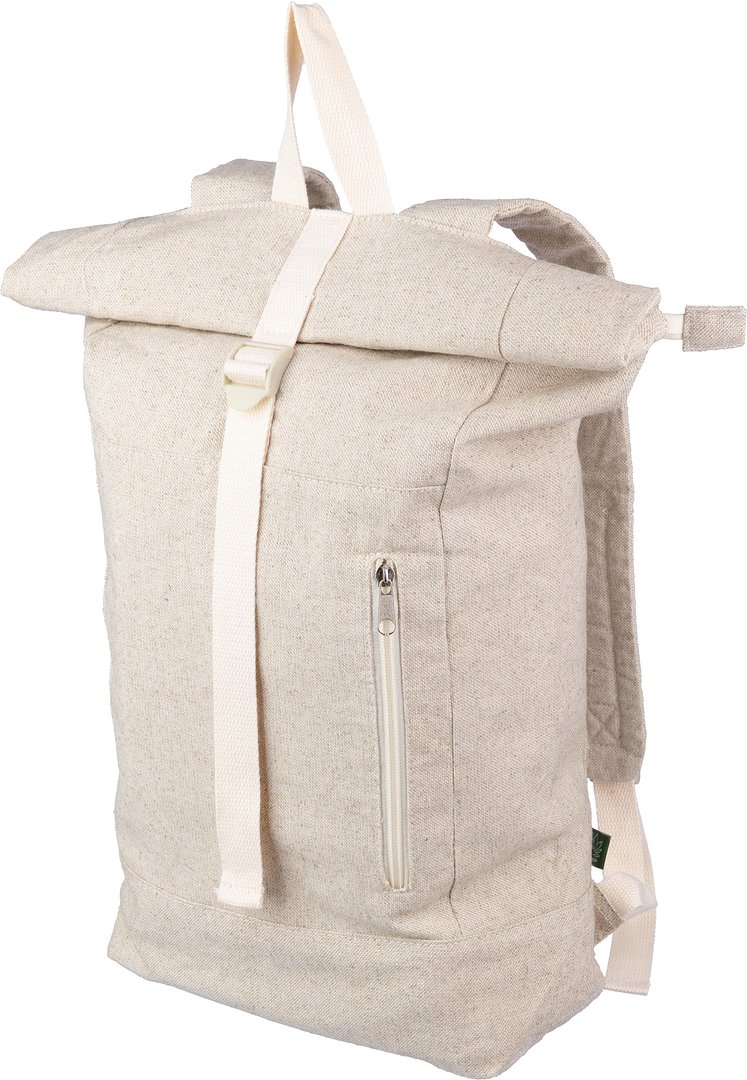 Hanf (280 gr/m2) Rolltop Rucksack Rudep