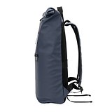 Roll-Top-Rucksack aus PU mit Laptopfach, 16“ Giamiriona