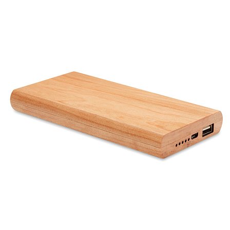 Powerbank 4000 mAh Bambus Emmas