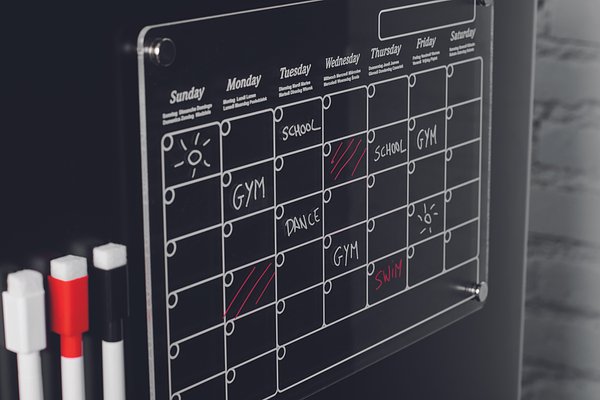 Magnetischer Monatsplaner Gill