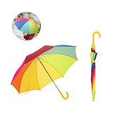 Kinderregenschirm, 19“, bunt, aus 190T Polyester Steilgi