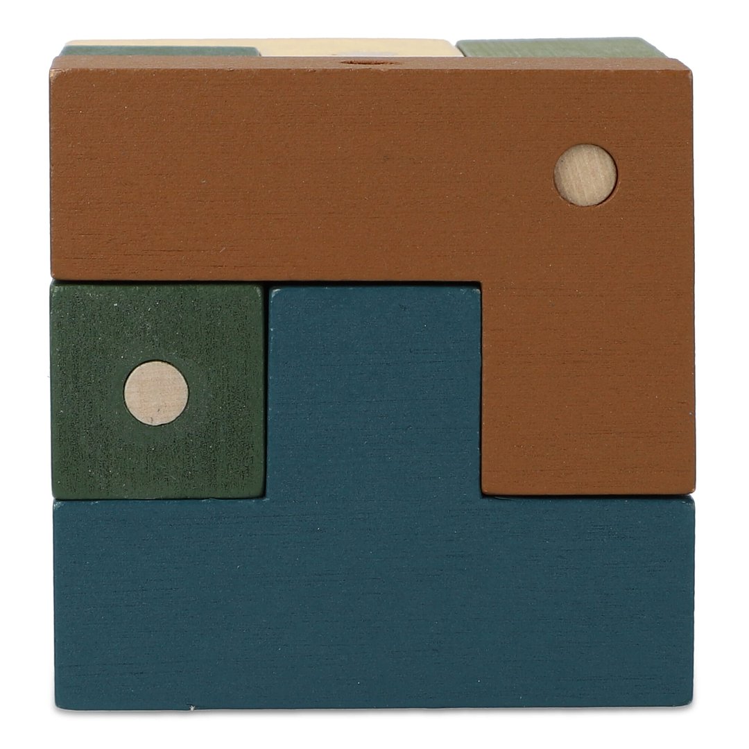 Holzwürfel think iq puzzle Renglinep