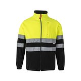 Zweifarbige Fleecejacke (280g/m²), aus Polyester (100%) Giulin