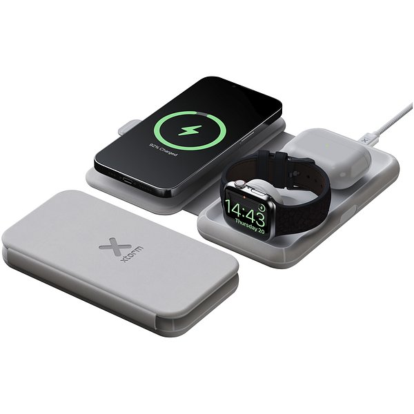 XWF31 15 W Faltbares Kabelloses 3-in-1-Reise-Ladegerät - Ferite