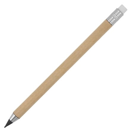Nachhaltiger Papierstift mit Radiergummi Fenan
