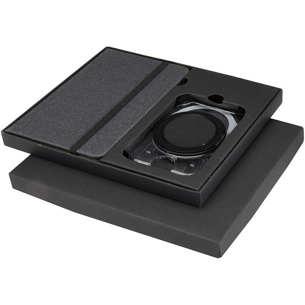 A6 Hardcover Notizbuch und MagSafe Wallet Set - Mendrio