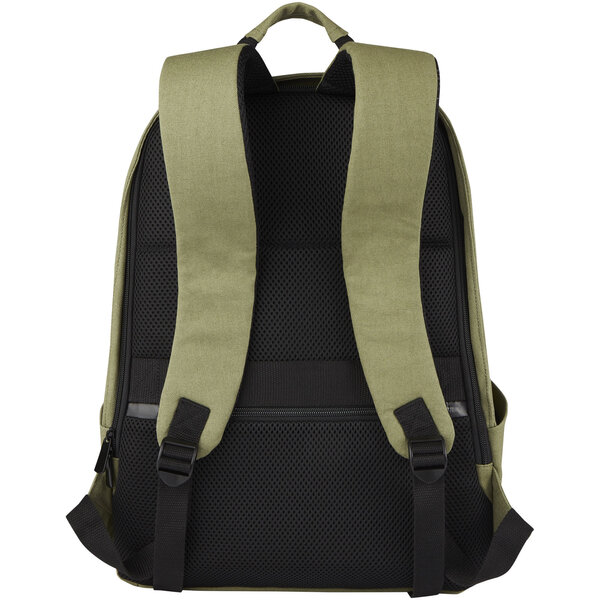 15,6 Zoll Anti-Diebstahl Laptop-Rucksack 18 L aus GRS-recyceltem Canvas - Lüzzi
