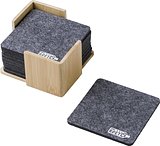 rPET-Filz-Untersetzer-Set Annel