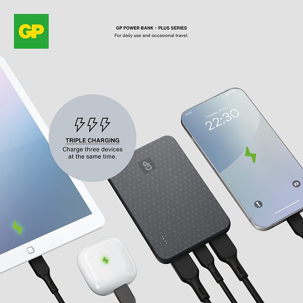 B+ Serie Powerbank 5000 mAh Fadis