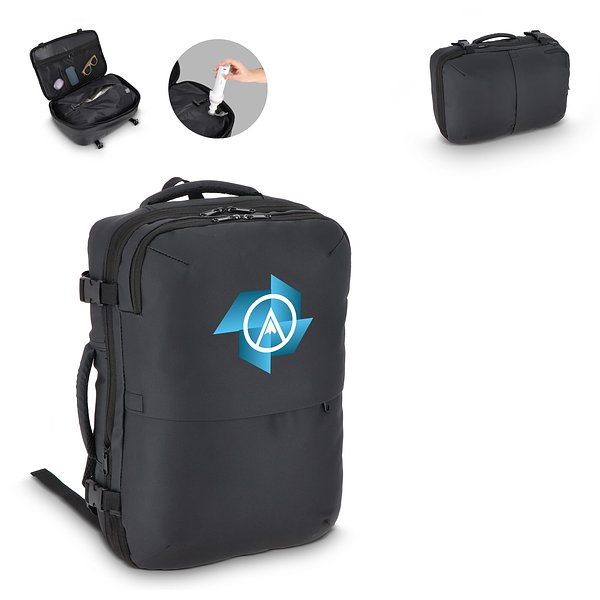 PU-beschichteter Dalston-Rucksack Vakuumrucksack 30 x 15 x 45 cm 20 l Chascilli