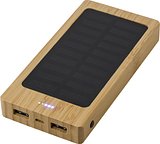 Powerbank Loldix | Bambus | Solar | 8000 mAh