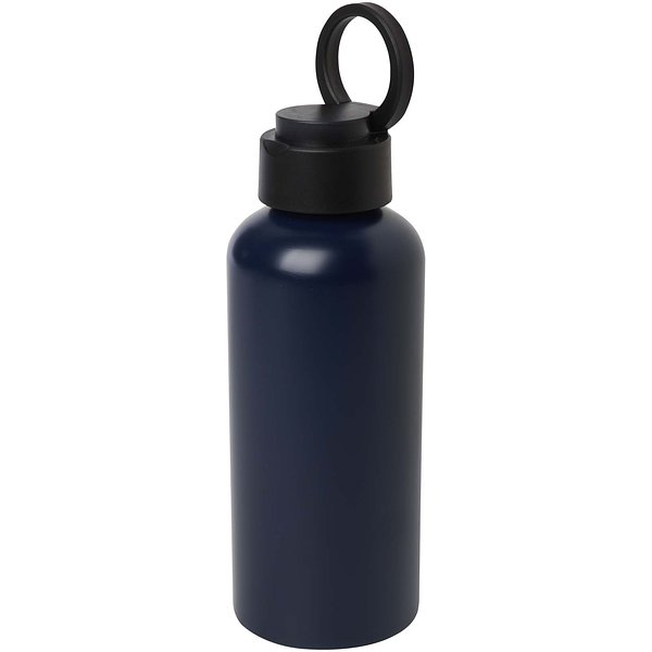 600 ml RCS-zertifizierte Wasserflasche aus recyceltem Aluminium mit RPET-Deckel - Ylana