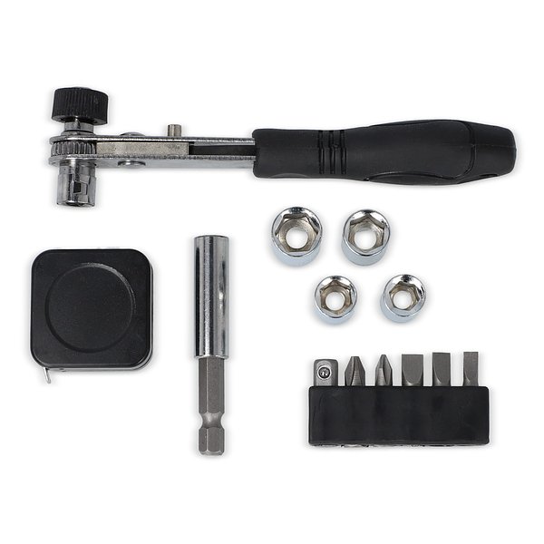 13-teiliges Werkzeugset in Bambusbox Truden